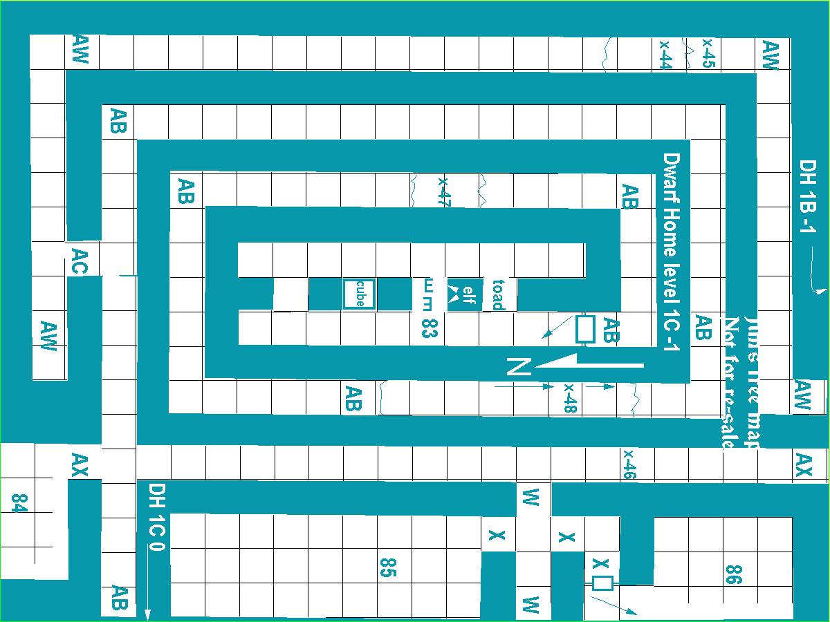 map section DH 1C -1, 600 x 459