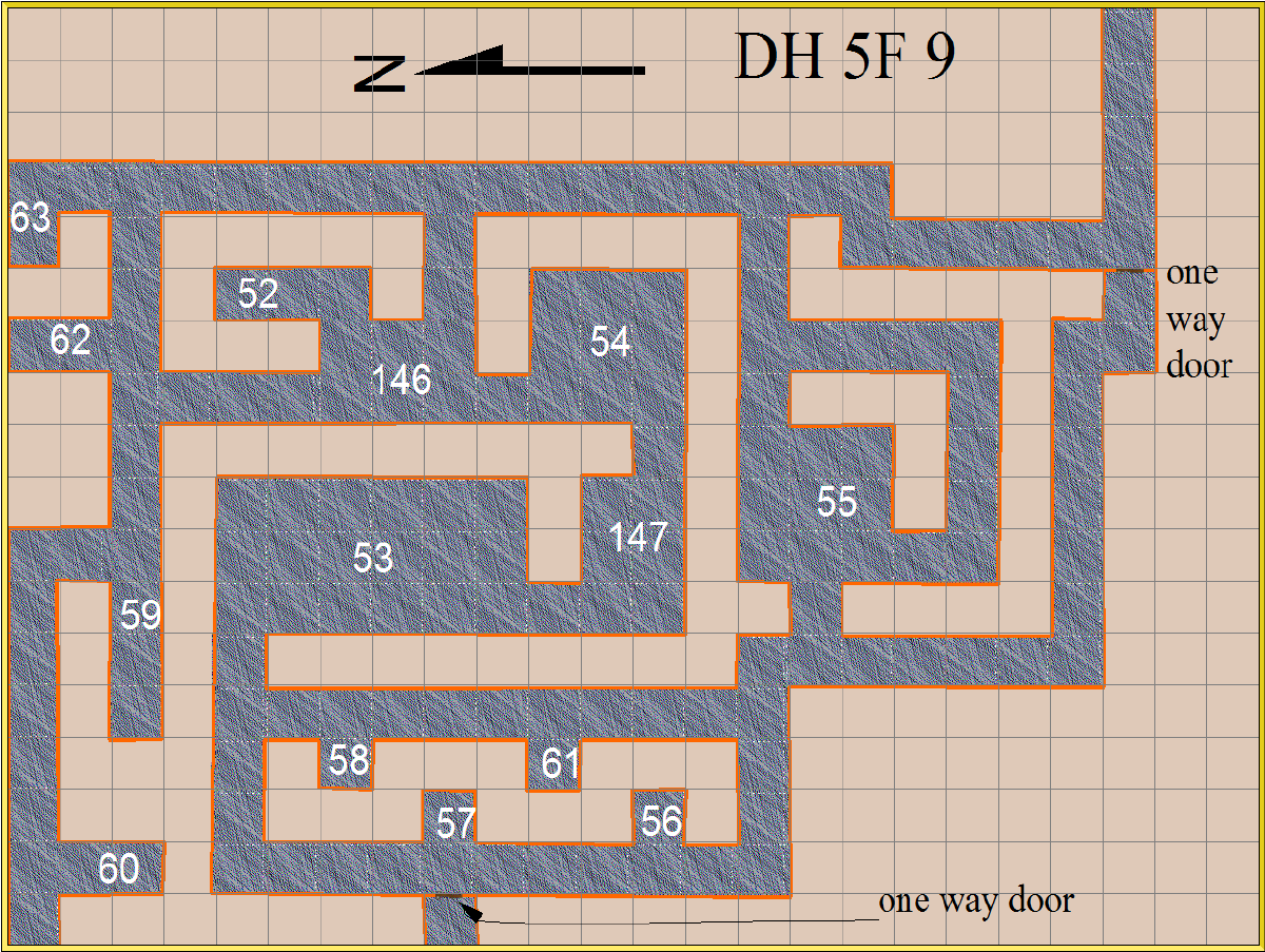 map section DH 5F 9