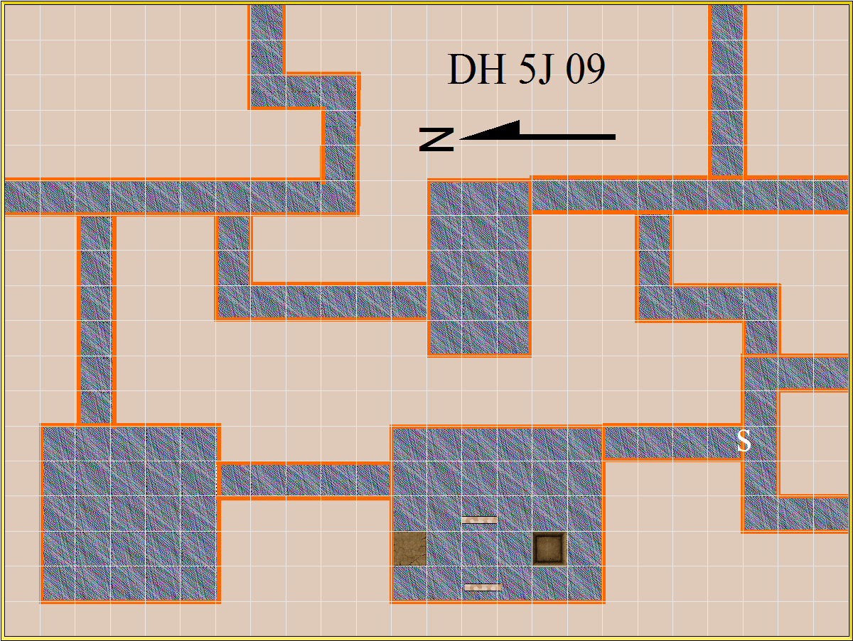 map section DH 5J 9