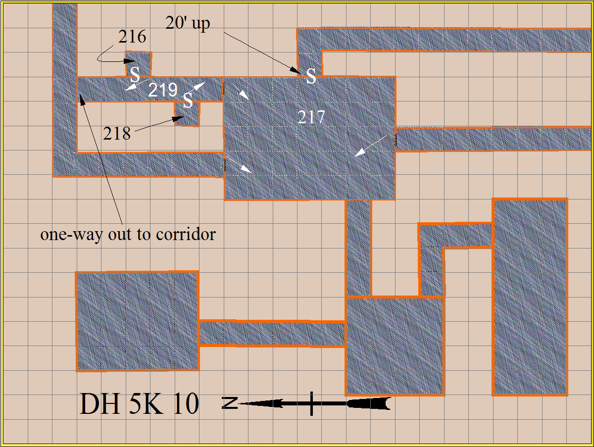 map section DH 5K10